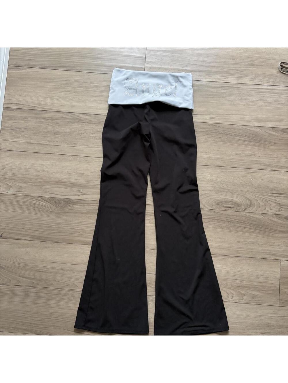 Y2K MCBLING YOGA PANTS - Picture 3 of 7